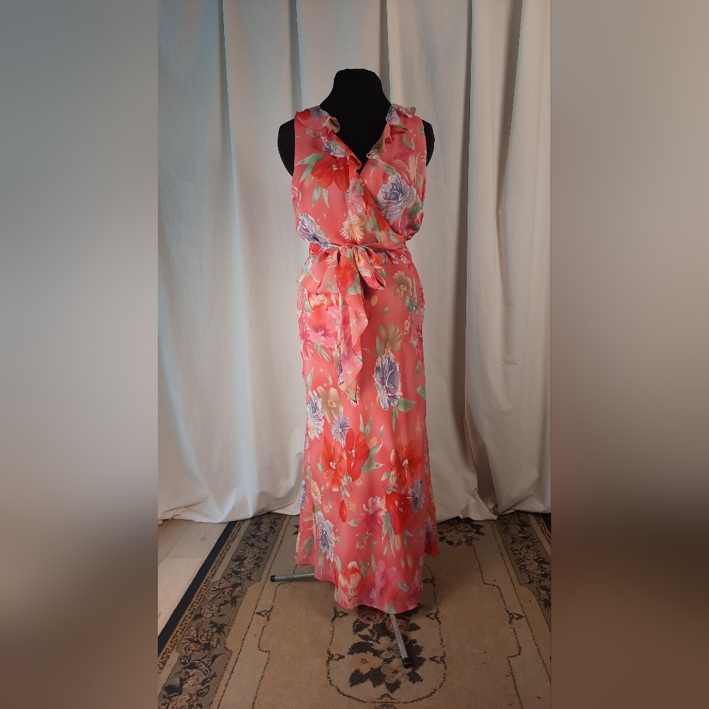 New Silk Ralph Lauren Wrap Dress